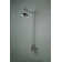 Exposed Thermostatic Shower System 60" Wall Mounted with 1.75 GPM Spout Lever/Cross Handles