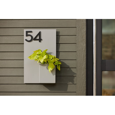 Curb Appeal Wall Address Plaque
