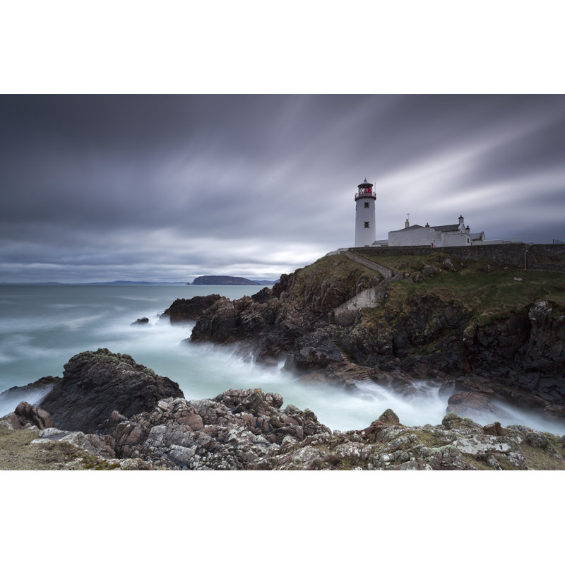 Phare de Fanad Head par M-kojot - Photographie sur toile tendue, L 12 po x H 8 po