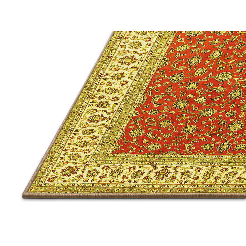 Tapis oriental beige / crème / orange Primaveria, Rectangle 7 pi x 10 pi