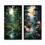 Deep River Into The Forest I - ensemble de 2 reproductions d'art mural forêt-102577425-102577419