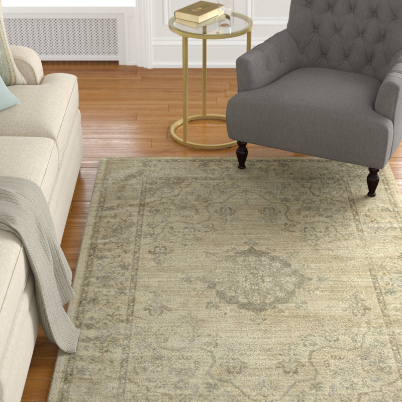 Viscose Oriental Indoor Rug, Rectangle 12' x 15'