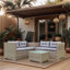 Ensemble de canapé modulaire en osier de patio 4 pièces avec boîte de rangement-313890622