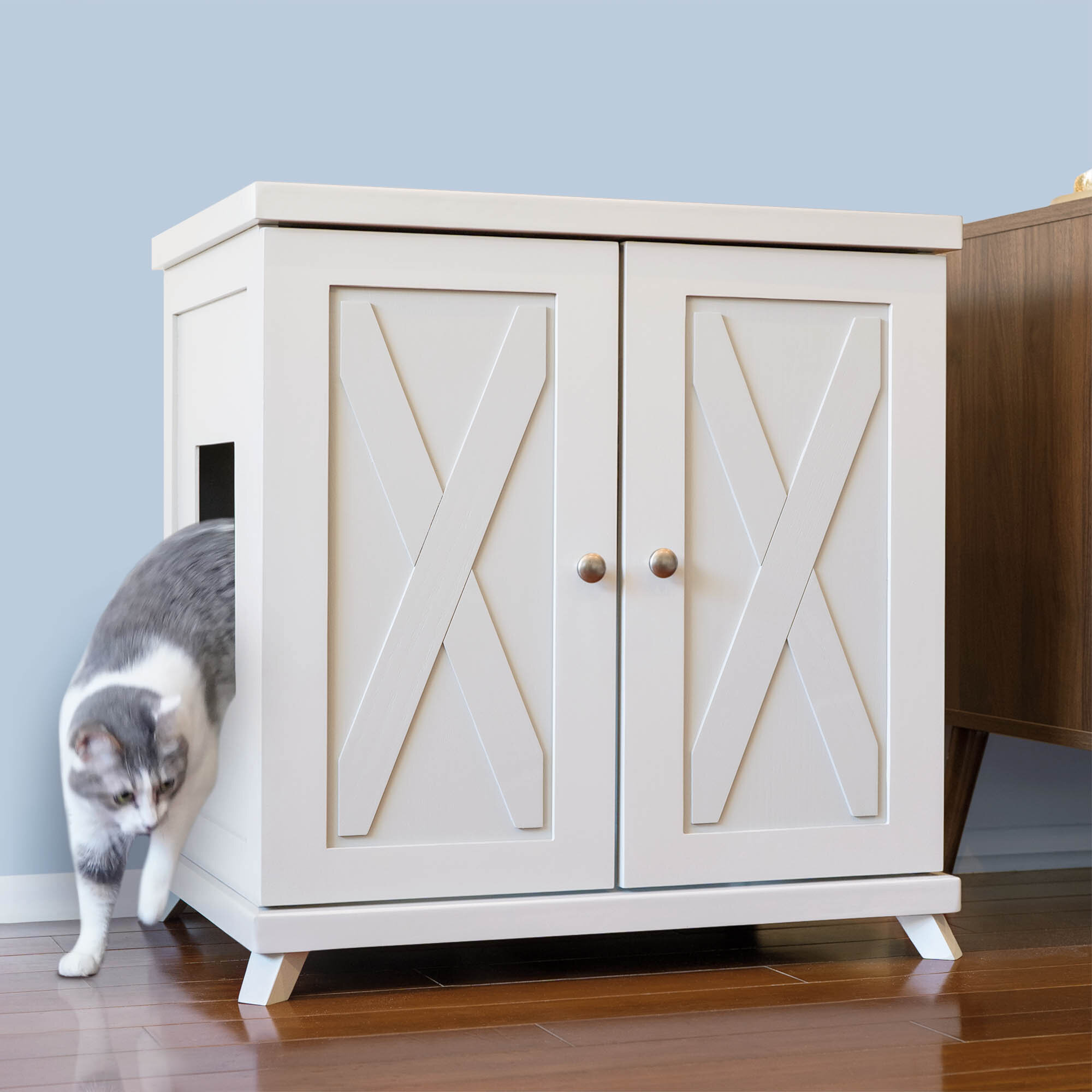 Cat litter sale box cabinets