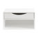 Adeana Poplar Solid Wood Floating Shelf with Drawer