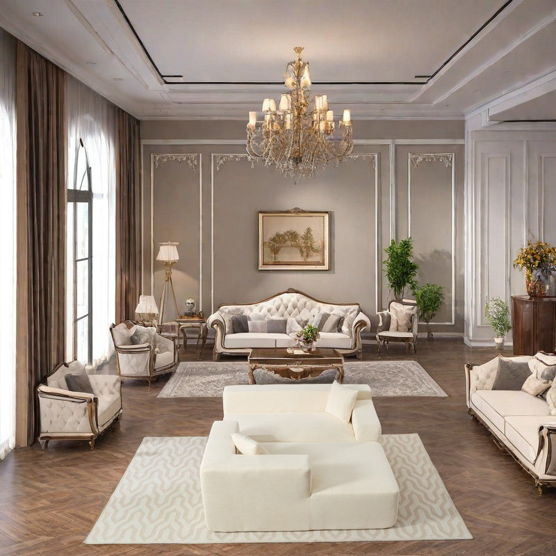 Canapé modulaire en chenille, canapé modulaire avec touche douce et luxueuse, emballage compressé pour une livraison facile, moelleux et confortable