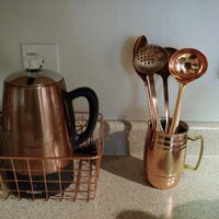  Euro Cuisine PER12 Electric Percolator 12 Cup Stainless Steel Coffee  Pot Maker - Copper Finish: Home & Kitchen