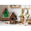 Figurine suspendue maison d’oiseaux en bois