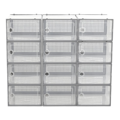 12 Pair Shoe Storage Box