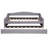 Upholstered Daybed with LED Belt and Trundle-1434402317-1434402315
