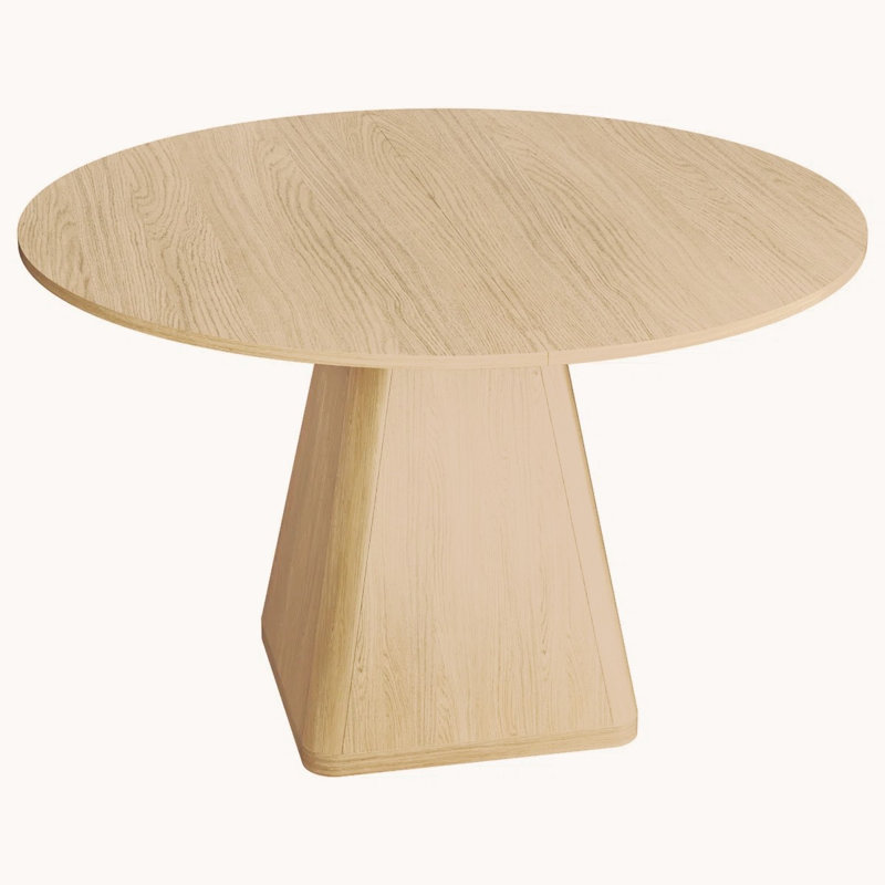 Table de salle à manger 47 "Modern Minimalist, Chêne