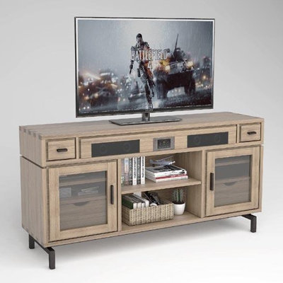 Ambreia Unfinished TV Stand for TVs up to 78"