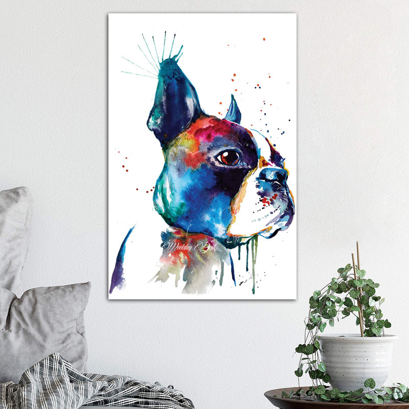 Boston by Weekday Best - Wrapped Canvas Painting, 66.04 cm H x 45.72 cm W x 1.91 cm D