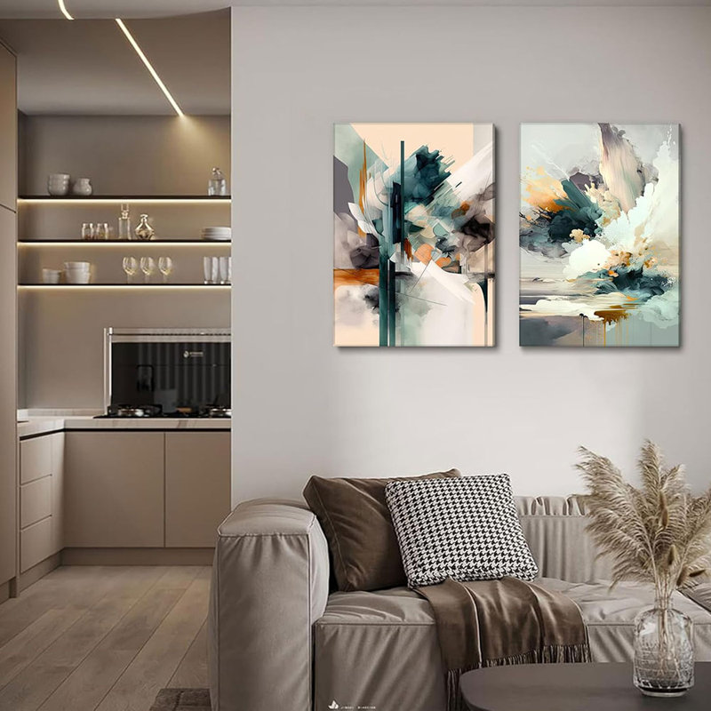 2 Piece Wrapped Canvas Print