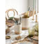 Ensemble de 2 porte-ustensiles de cuisine en céramique, grand pot à ustensiles de cuisine, organisateur pour spatule, cuillère, fouet, rangement de comptoir de ferme