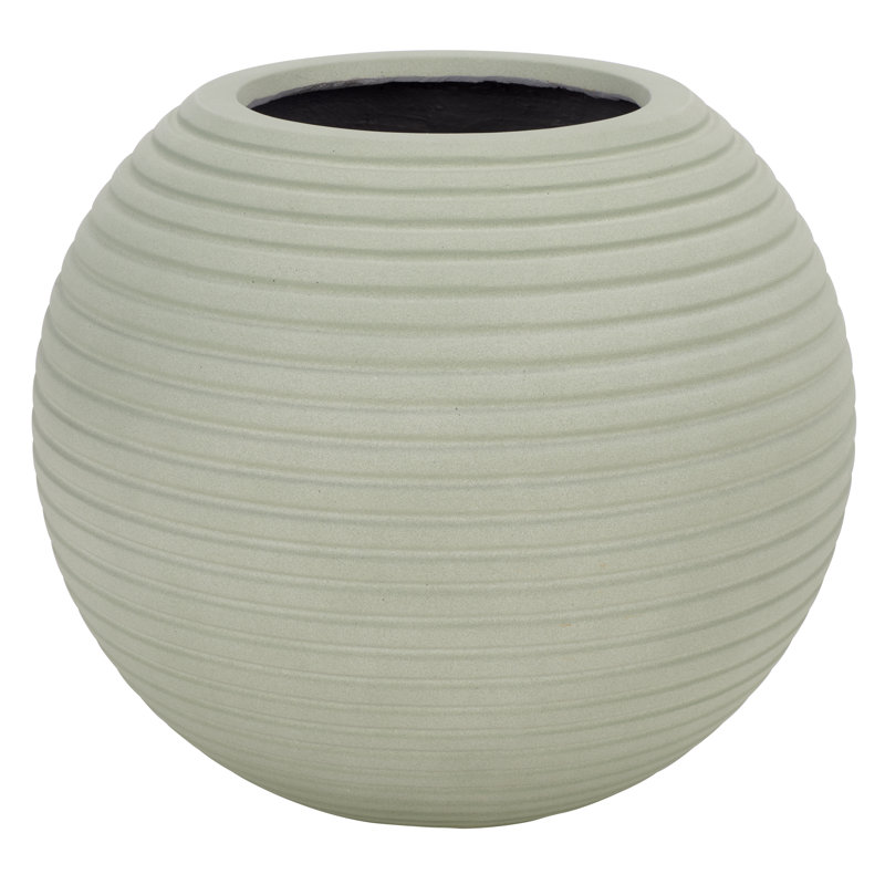 Handmade Concrete Pot Planter, Sage