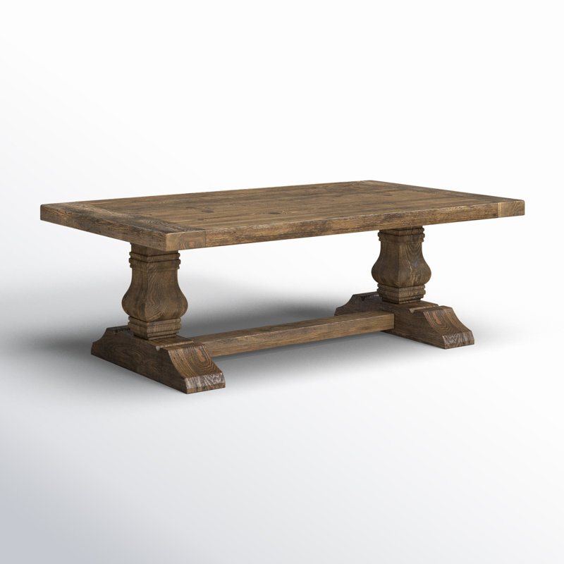 Aulene Solid Wood Coffee Table
