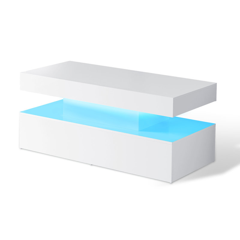 Table basse Bhhatu, Blanc