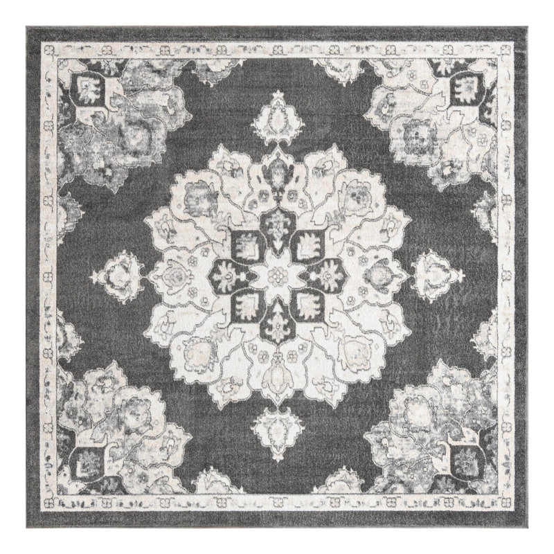 Oriental Indoor Rug, Square 7'10"