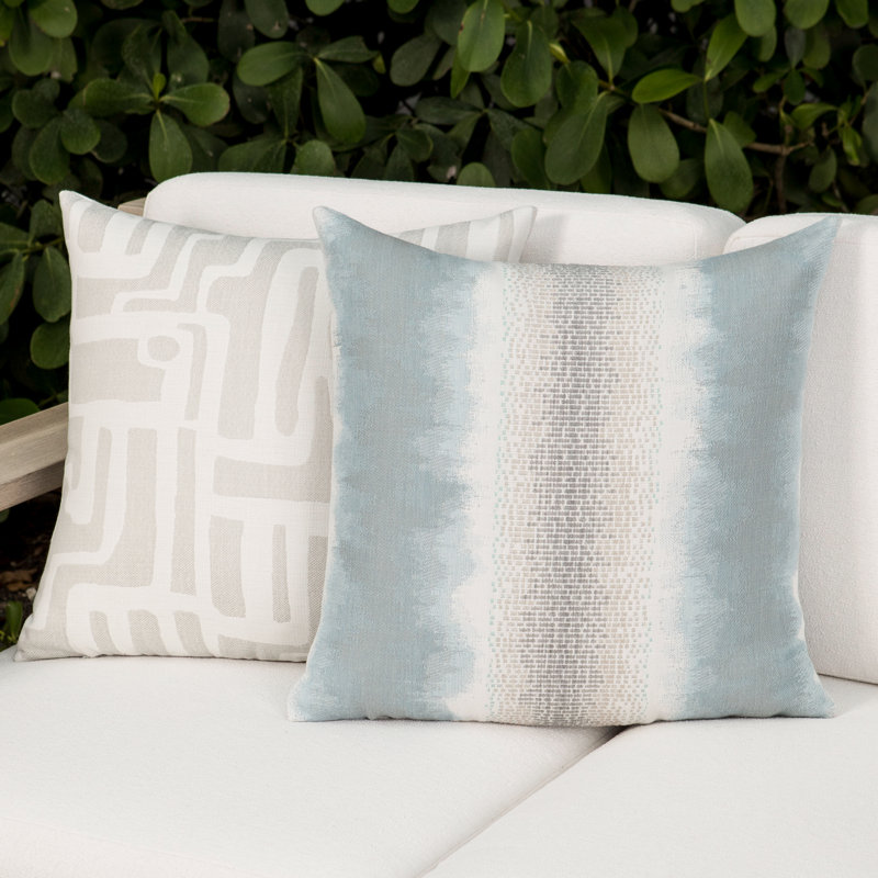 Sky Coordinated Set of 2 Indoor & Outdoor Throw Pillows, 2