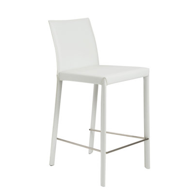 Chevalier Upholstered Counter Stool with Metal Frame