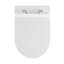 Ensemble de toilette à double paroi avec plaque de chasse 0,8 / 1,6 GPF St. Tropez-108927919