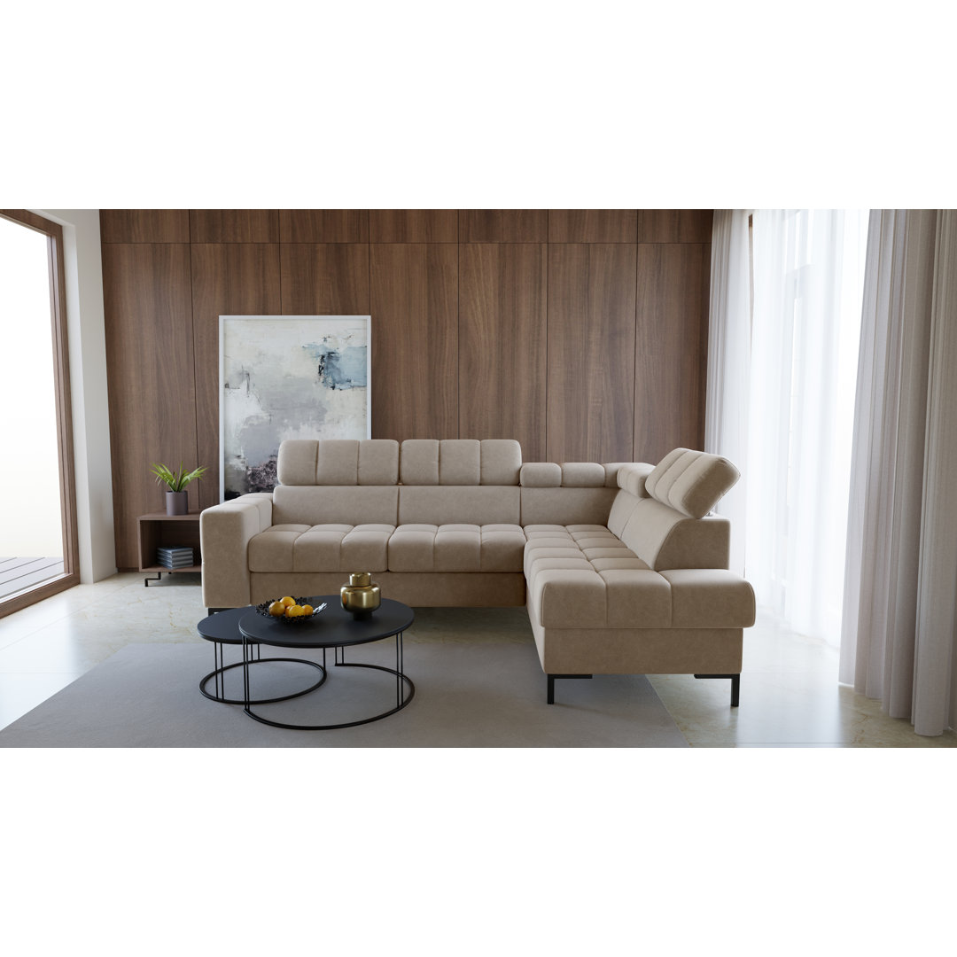 Ecksofa Arniya mit Bettfunktion