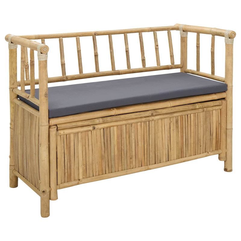 Outdoor Bench, Gray