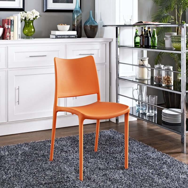Chaise de salle à manger Hipster par Modway, Orange