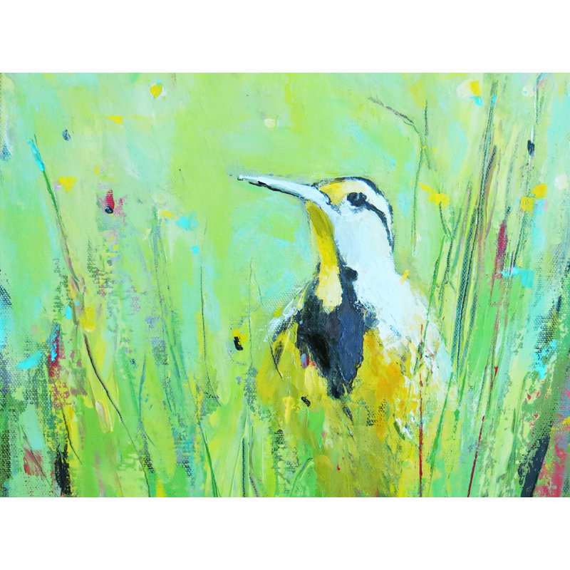 Meadowlark par Phyllis Adams, H 25,25 po x l 31,25 po