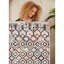 Tapis 100% coton de qualité supérieure, 31,5 po x 118,1 po | 1200 g / m², hauteur des poils de 0,3 po, antibactérien, base en PVC antidérapant | Lavable à la machine, vison élégant, orange, vert, rouge tuile et brun | Idéal pour le salon et la chambre à coucher-112936725