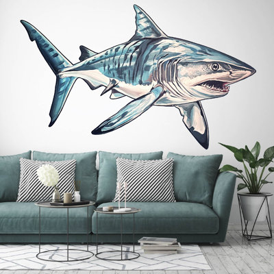 Décalcomanie murale Studio Series "Tiger Shark" par Todd Laslo