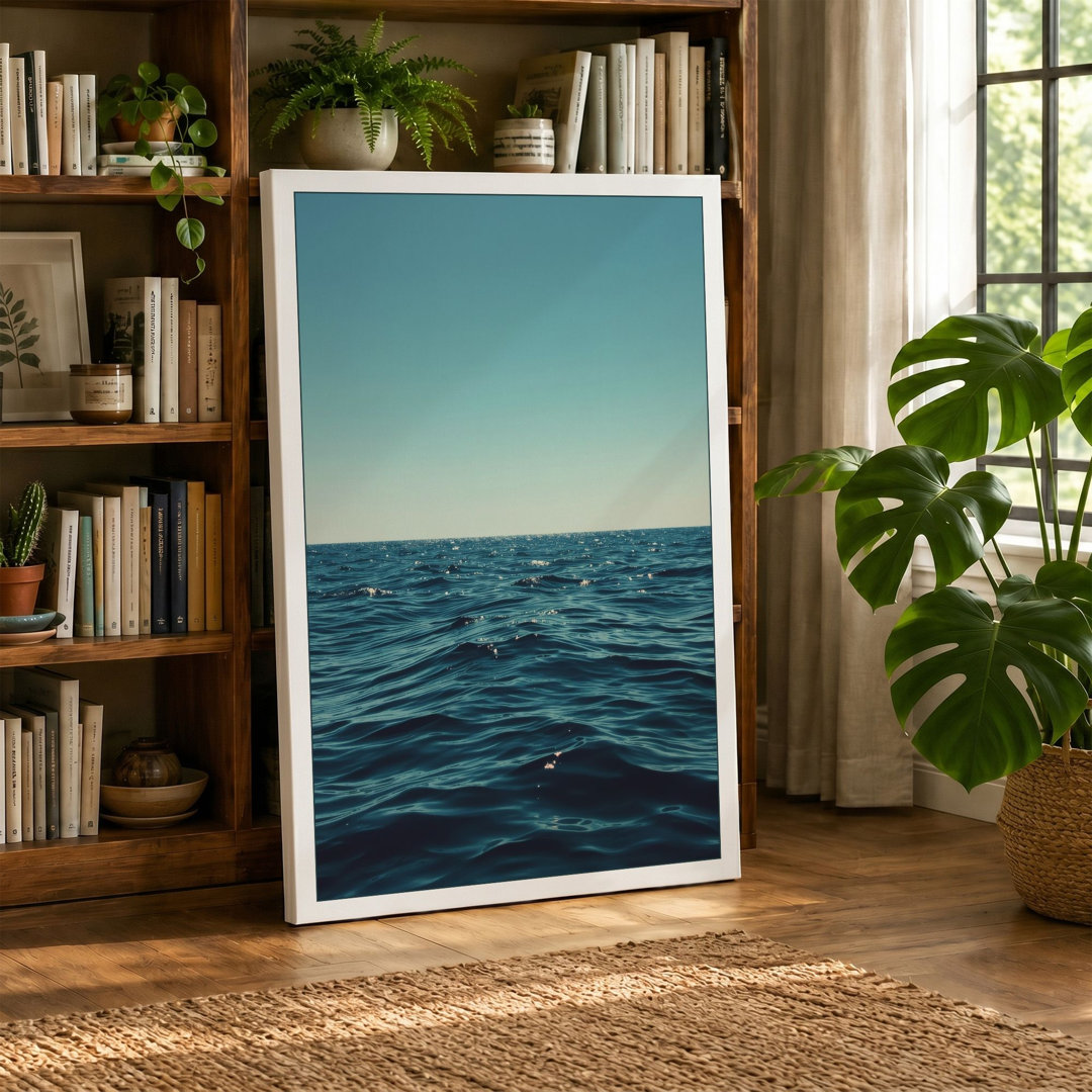 Ocean Horizon Coastal - Wrapped Canvas