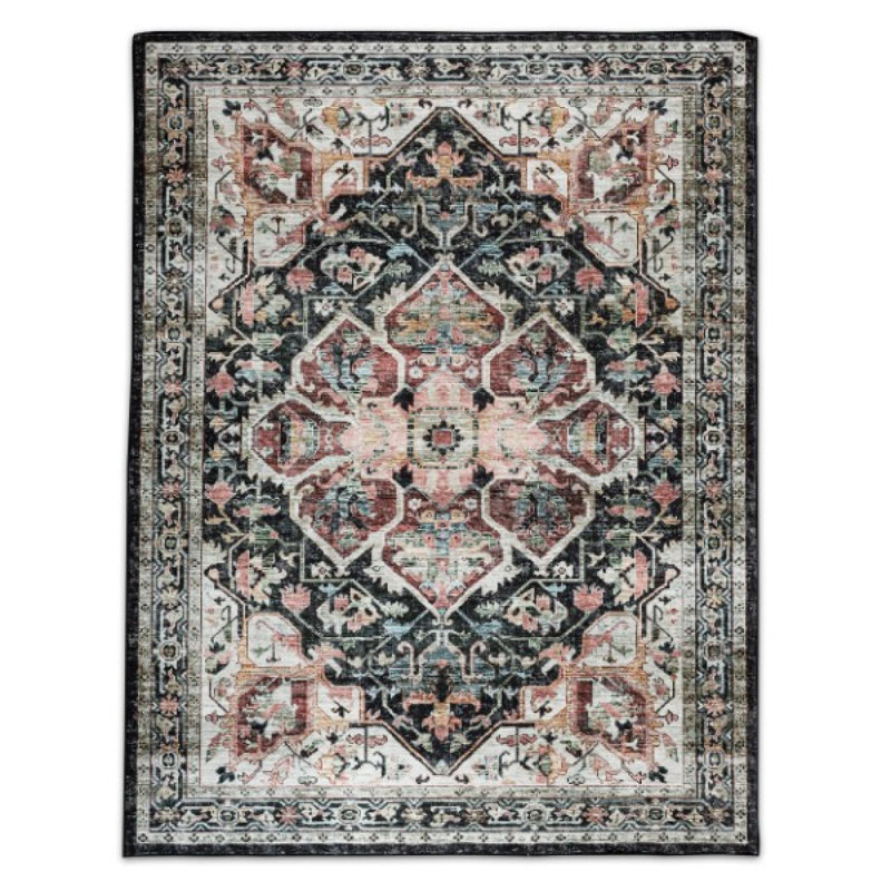 Brio I Washable Non Slip Modern Rug, Rectangle 2'5" x 7'