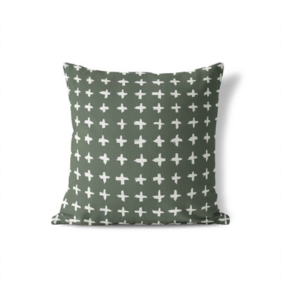 Coussin décoratif à carreaux