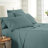 Southshore Fine Linens Vilano Springs Extra Deep Pocket 6-Piece Sheet Set, Ultra Soft Double-Brushed 110 GSM Microfiber Bedding, 21-Inch Deep Pocket, 4 Pillowcases, Queen, White-86340211-86340213