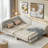 Upholstered Daybed With Headboard And Armrest-1372683360-1372683362