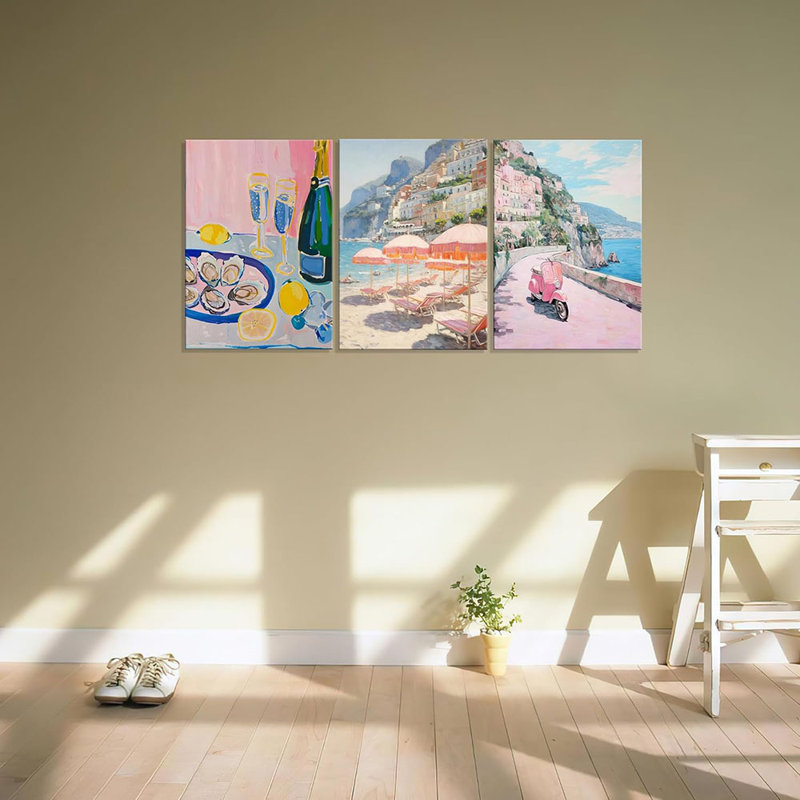 3 Piece Wrapped Canvas Print