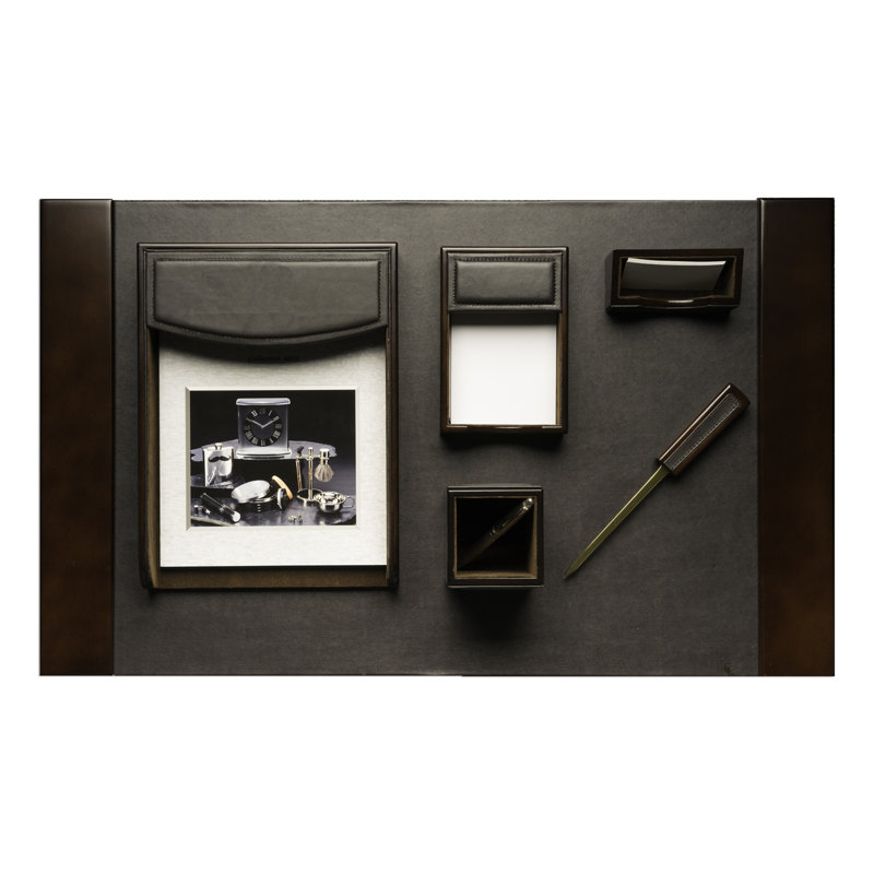 Ensemble de bureau 6 pièces Baumgardner, Brun
