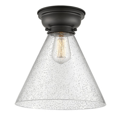 Plafonnier encastré 1 lumière 12 po Aditi Cone