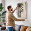 Bamboo in Ink Japandi - Wrapped Canvas-1725531295-1725531266