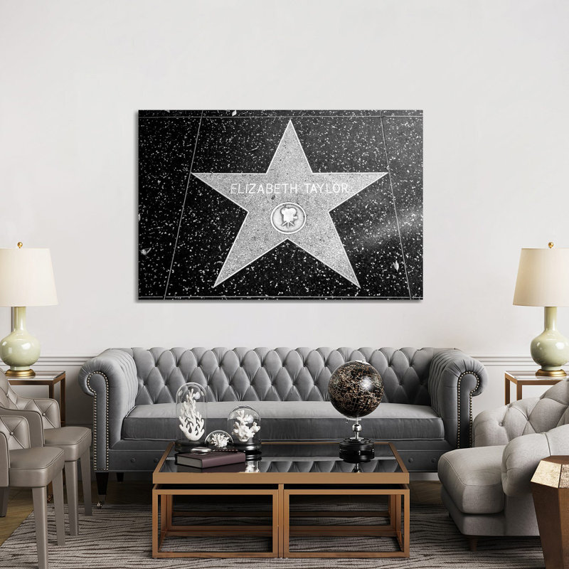 Elizabeth Taylor Star by Susanne Kremer - Gallery-Wrapped Canvas Giclée on Canvas, 101.6 cm H x 66.04 cm W, Wrapped Canvas