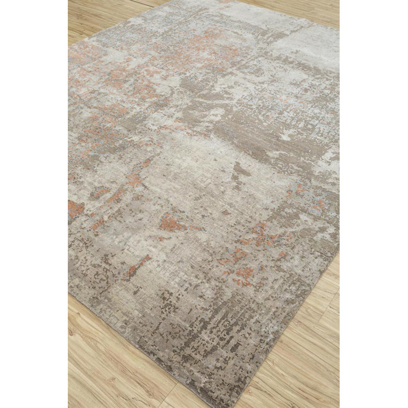 Tapis contemporain noué à la main Dover