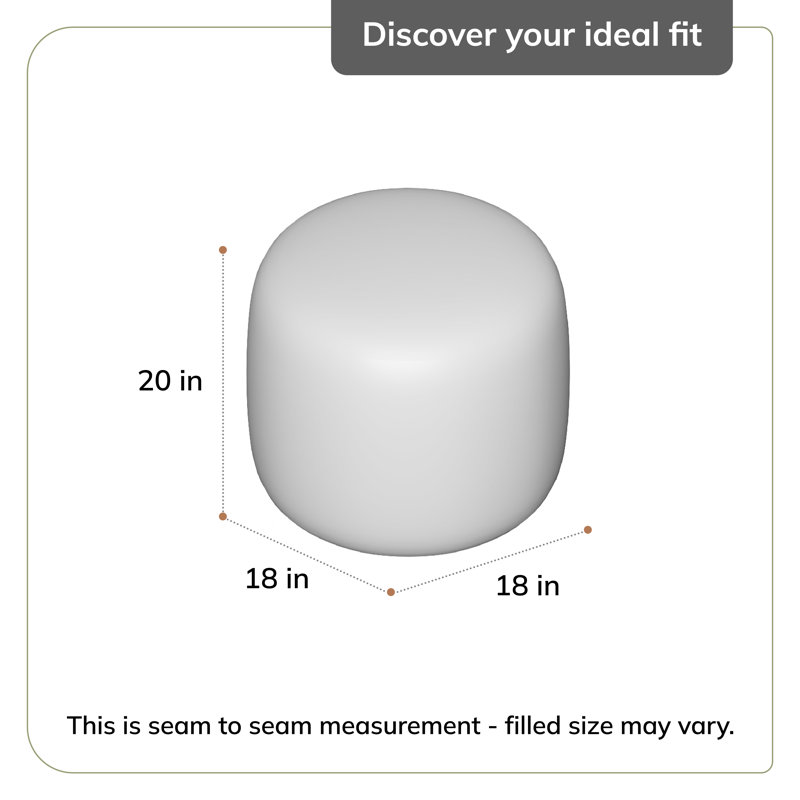 Edicott Upholstered Pouf