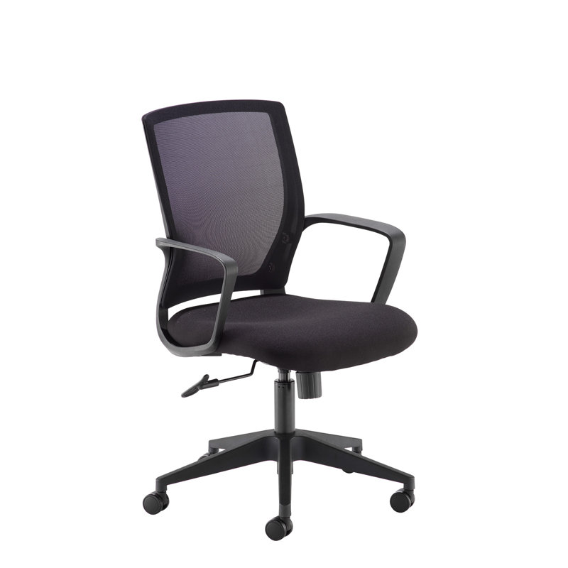 Black Mesh Back Operator Chair