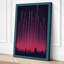 Neon Skyline Modern - Wrapped Canvas-459403471-459403574