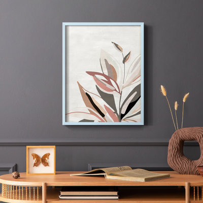 Reproduction encadrée Organic Quilt II - bois massif