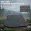 Outsunny Camping Tent 2 Man Dome Tent 3000mm Waterproof-126702176