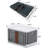 Stackable Storage Bins with Lids