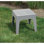 Square Glass Outdoor Side Table , 18.9 " W 18.9 " D